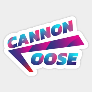 Loose Cannon | Aesthetic Gradient Sticker